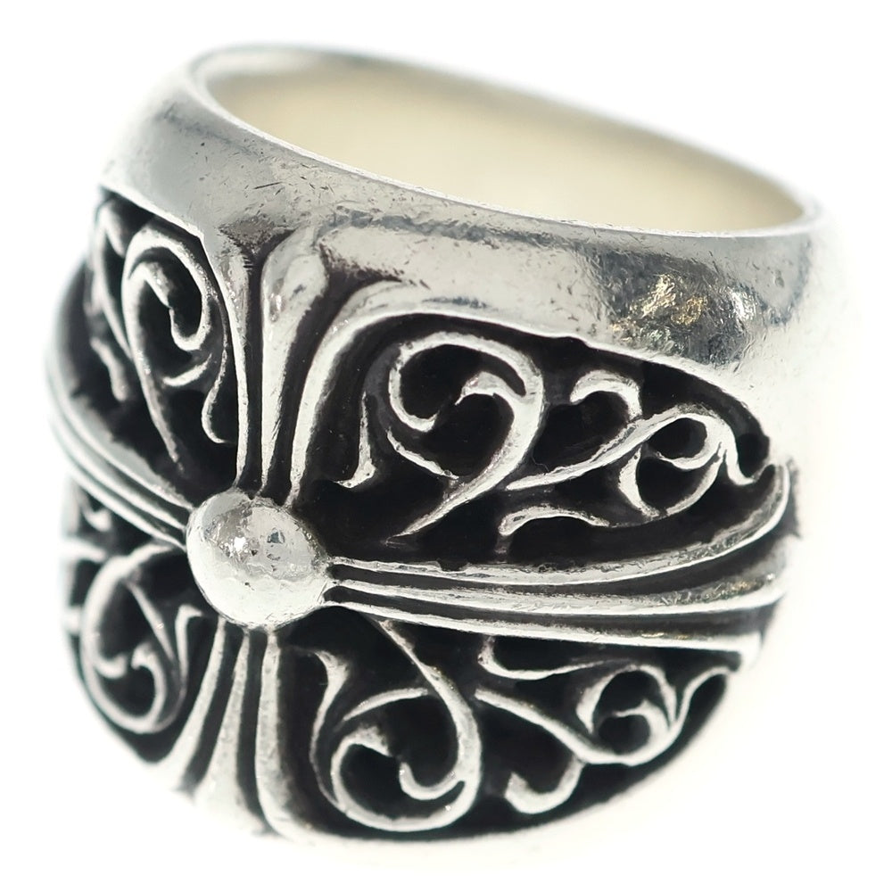 CHROME HEARTS(クロムハーツ) CLASSIC OVAL クラシックオーバルクロス リング シルバー BCA340