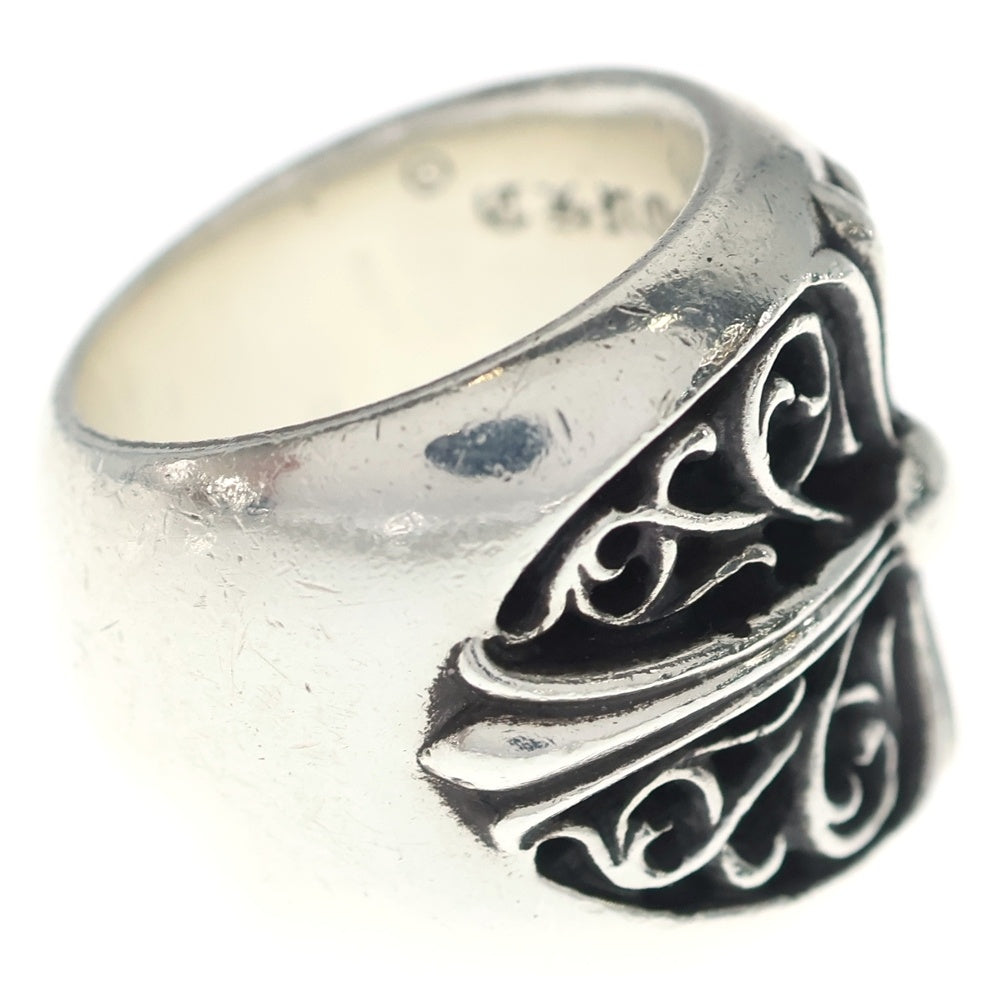 CHROME HEARTS(クロムハーツ) CLASSIC OVAL クラシックオーバルクロス リング シルバー BCA340