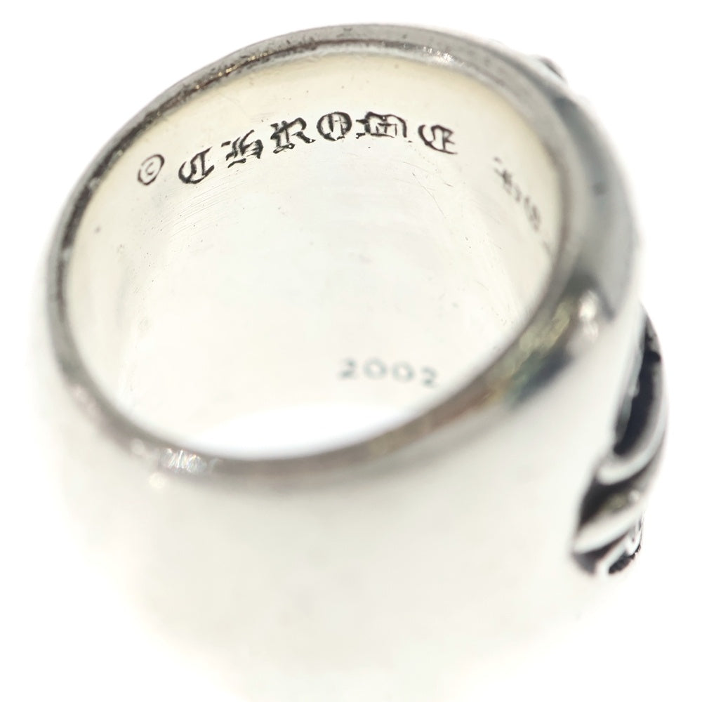 CHROME HEARTS(クロムハーツ) CLASSIC OVAL クラシックオーバルクロス リング シルバー BCA340