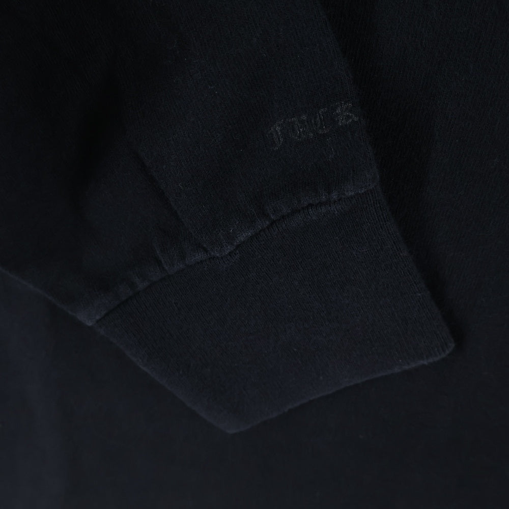 CHROME HEARTS(クロムハーツ) OLD Back Cemetery L/S オールドモデル バックセメタリー ホースシュープリントポケット ロングスリーブ 長袖Tシャツ 長袖カットソー ブラック