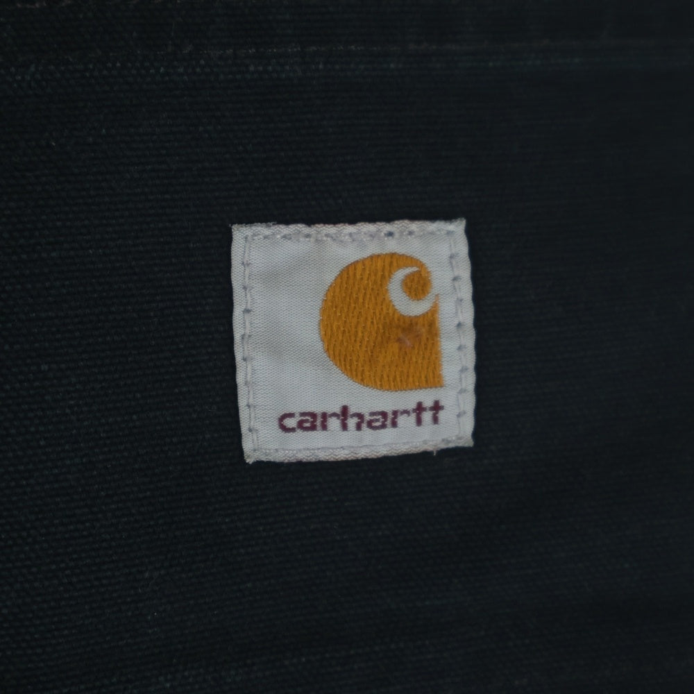 CARHARTT(カーハート) 90-00s USA製 Double Denim Pants ダブルニー デニム パンツ ブラック