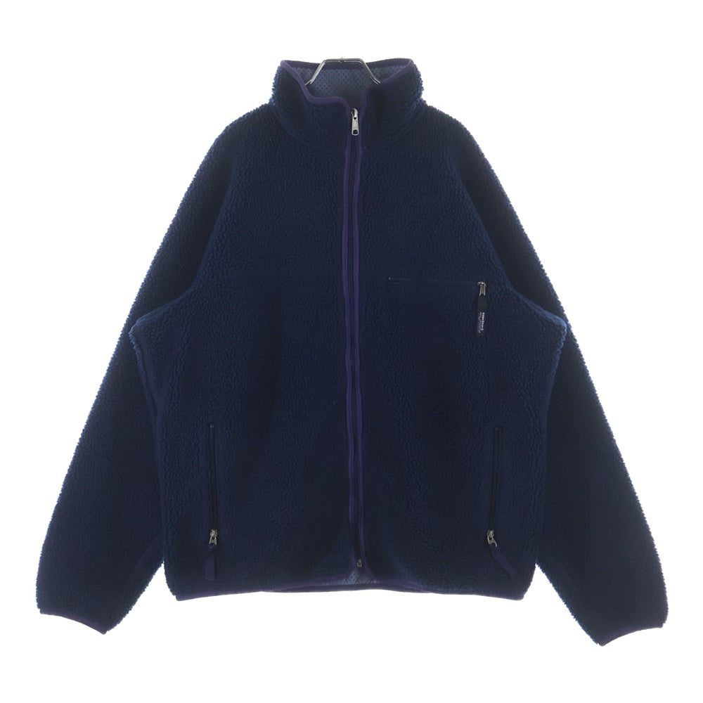 PATAGONIA(パタゴニア) 92s VINTAGE Baby Retro Cardigan ベイビーレトロ カーディガン フリース USA製 1992年製 ネイビー 23020