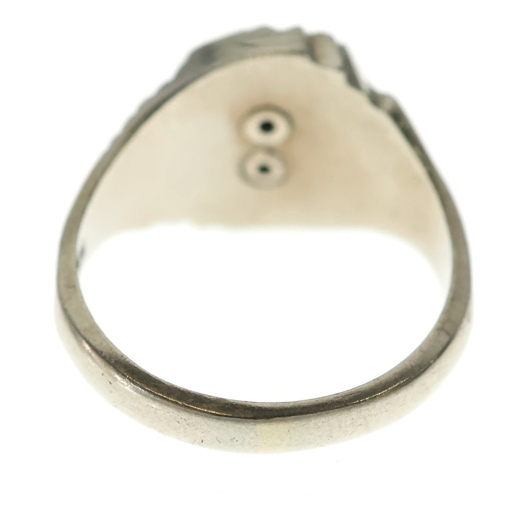 NO BRAND(ノーブランド) JOSTEN ジャスティン COLLEGE RING カレッジリング シルバー