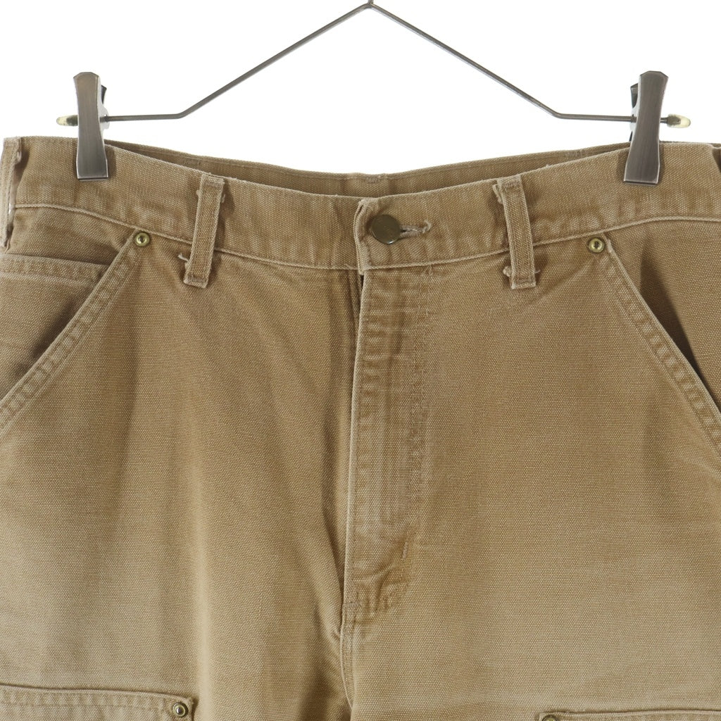 CARHARTT(カーハート) 00s DOUBLE KNEE PANT ダブルニー ワークペインターパンツ ダック地 USA製 ブラウン