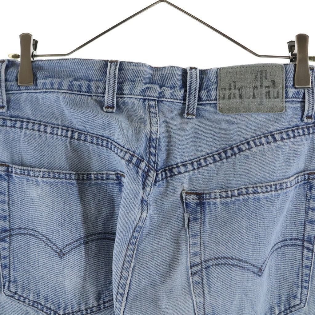Levi's(リーバイス) 90s SILVER TAB BAGGY シルバータブ バギー デニムパンツ ジーンズ ジップフライ YKKジップ ボタン裏刻印無し ライトブルー 40561-0891