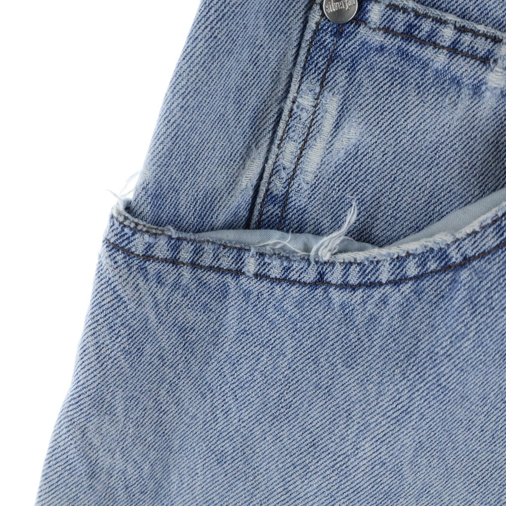 Levi's(リーバイス) 90s SILVER TAB BAGGY シルバータブ バギー デニムパンツ ジーンズ ジップフライ YKKジップ ボタン裏刻印無し ライトブルー 40561-0891