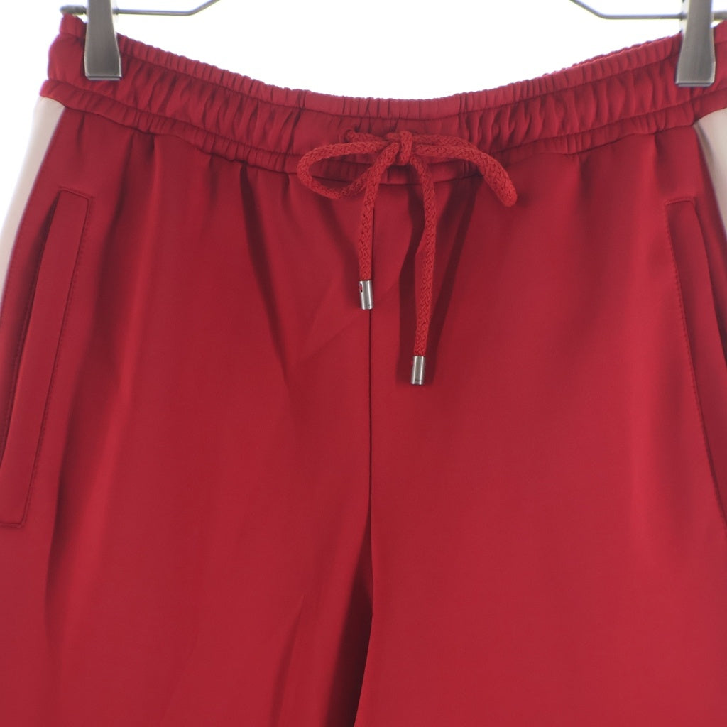 GUCCI(グッチ) Neoprene Track Webbed Pant 715190 XJETH サイドロゴ