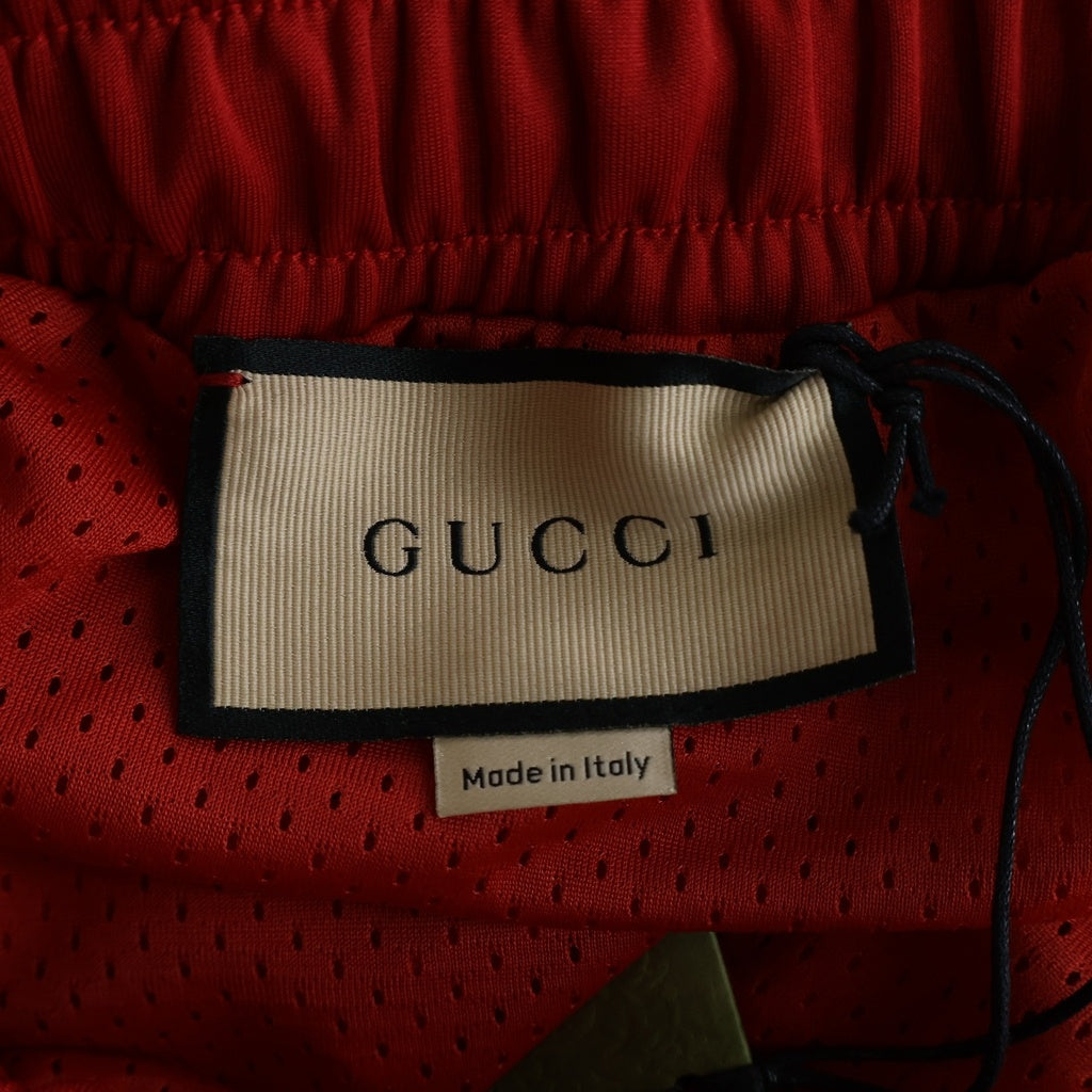 GUCCI(グッチ) Neoprene Track Webbed Pant 715190 XJETH サイドロゴ