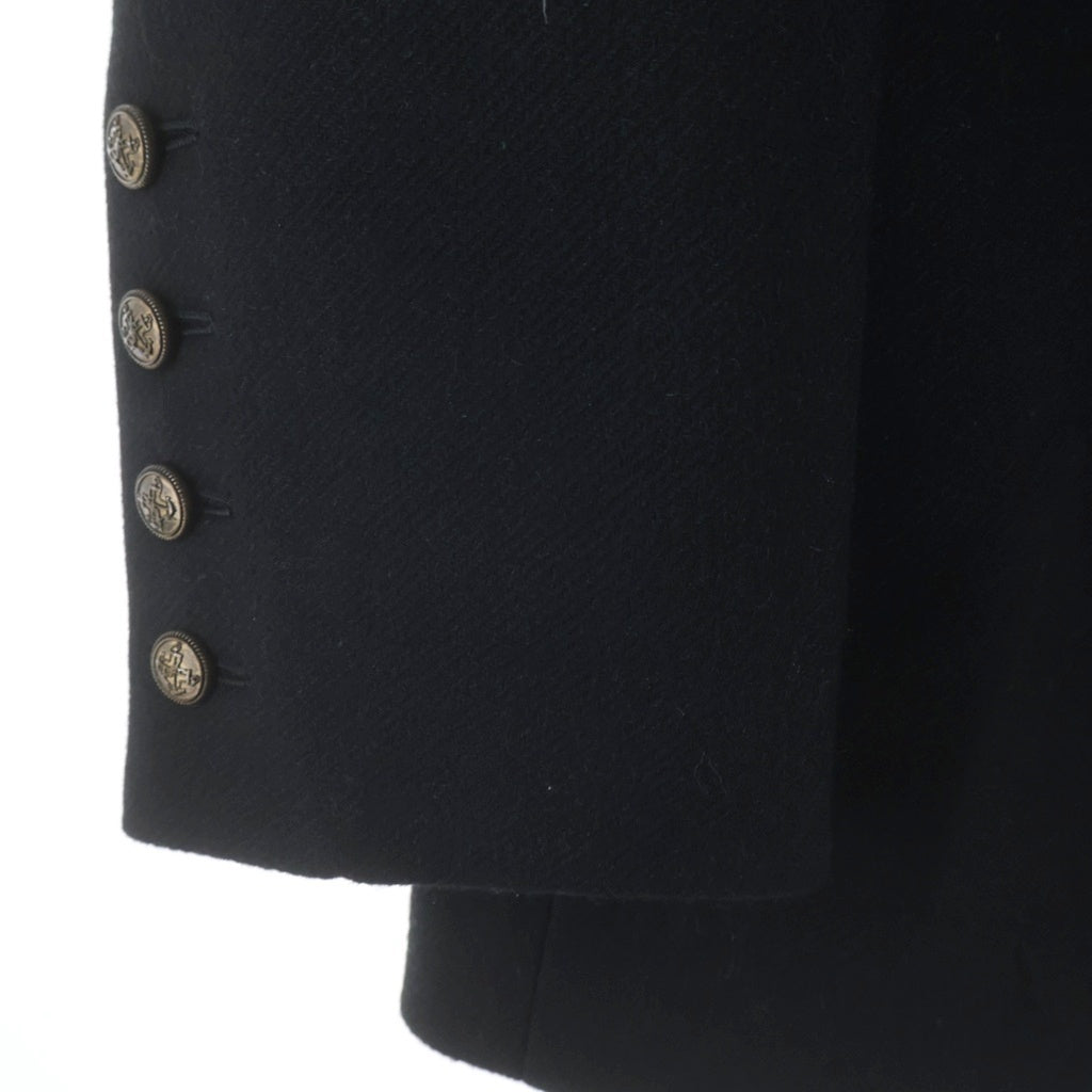 SAINT LAURENT PARIS(サンローランパリ) Double-Breasted Jacket メタルボタン 6Bダブルブレストコート 707006 Y2F64