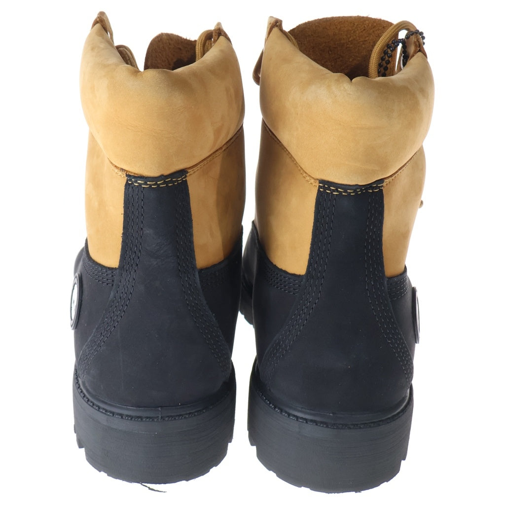 Timberland(ティンバーランド) 6インチ プレミアム ウォータープルーフ ハイカット ブーツ ブラック/キャメル