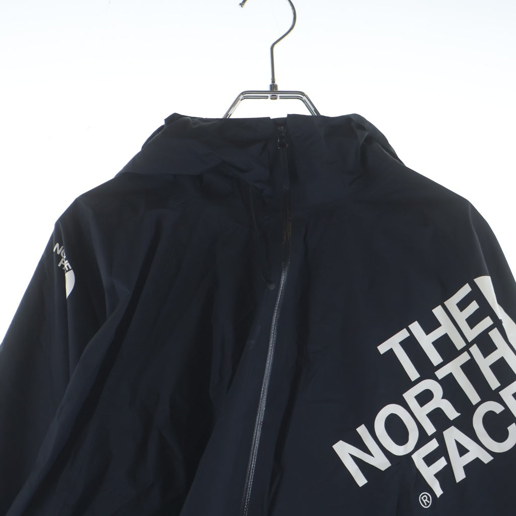 THE NORTH FACE(ザノースフェイス) ×HYKE 19SS SLANTING PONCHO ハイク ポンチョ フーテッドコート プルオーバー ブラック NP194HY