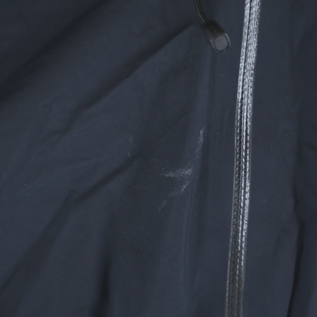 THE NORTH FACE(ザノースフェイス) ×HYKE 19SS SLANTING PONCHO ハイク ポンチョ フーテッドコート プルオーバー ブラック NP194HY