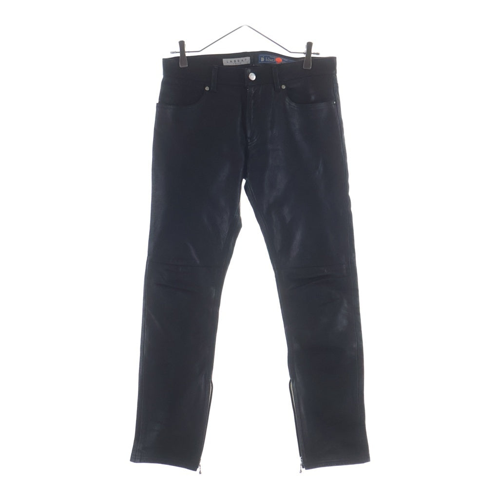 BLACK MEANS(ブラックミーンズ) × LABRAT Leather Pants ラブレット カウレザー パンツ ブラック