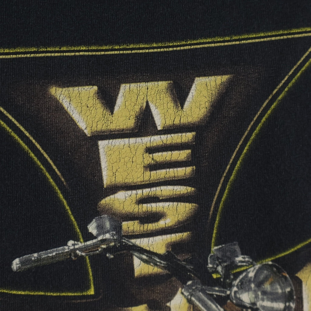VINTAGE(ヴィンテージ) 90-00s WEST COAST CHOPPERS IRONCROSS TEE ウエストコーストチョッパーズ アイアンクロス 半袖プリントTシャツ ブラック