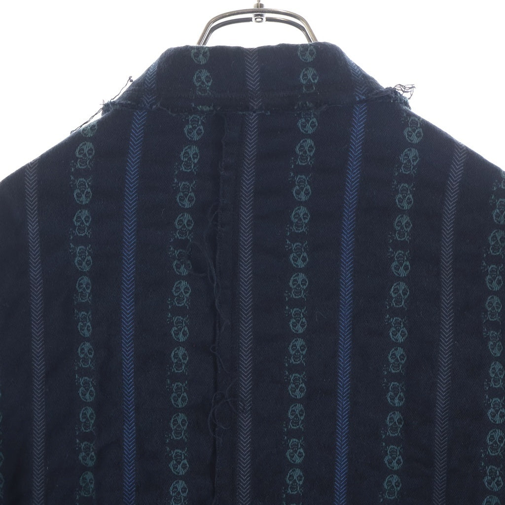 UNDERCOVERISM(アンダーカバイズム) 03AW PAPERDOLL期 InsideOut Designed Jacket インサイドアウト ジップアップ 再構築 ジャケット ブラック V201