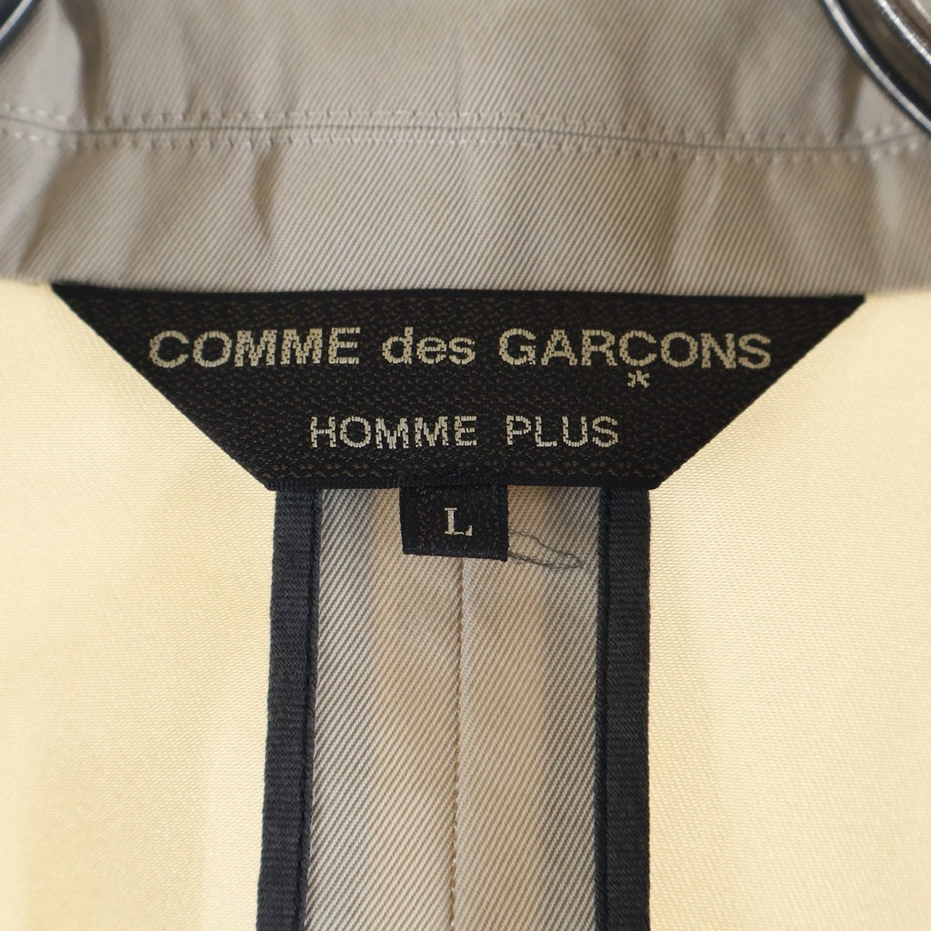 COMME des GARCONS HOMME PLUS(コムデギャルソンオムプリュス) 03SS デイタイムイヴニング期 燕尾 テーラードジャケット マルチポケット ベージュ PI-J067
