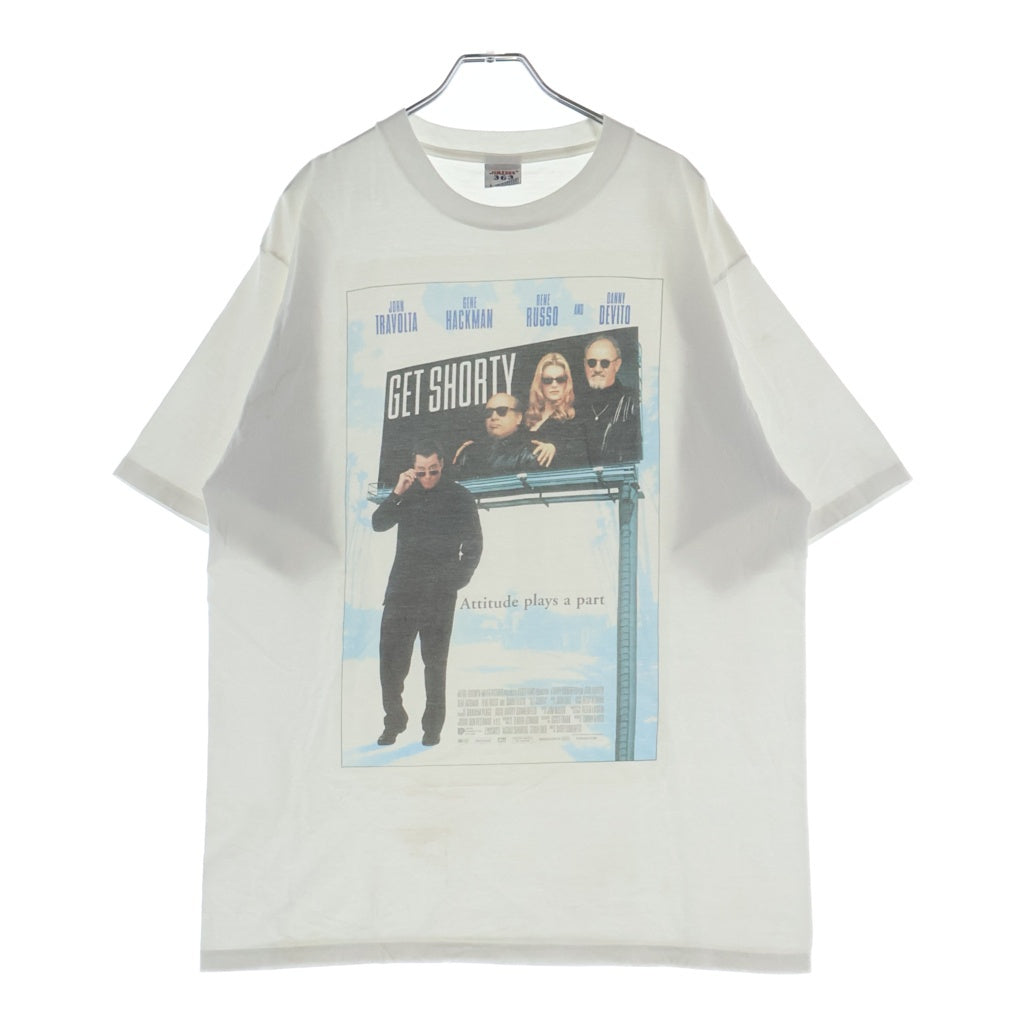 VINTAGE(ヴィンテージ) 90-00s GET SHORTY Movie Tee ゲットショーティー ムービーTシャツ 半袖プリントTシャツ カットソー ホワイト