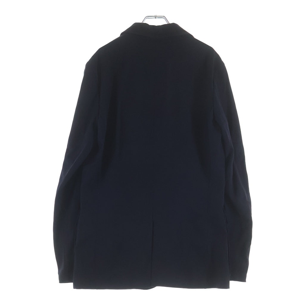 Kiton(キートン) Jacket 切り替え スエード ジャケット ネイビー