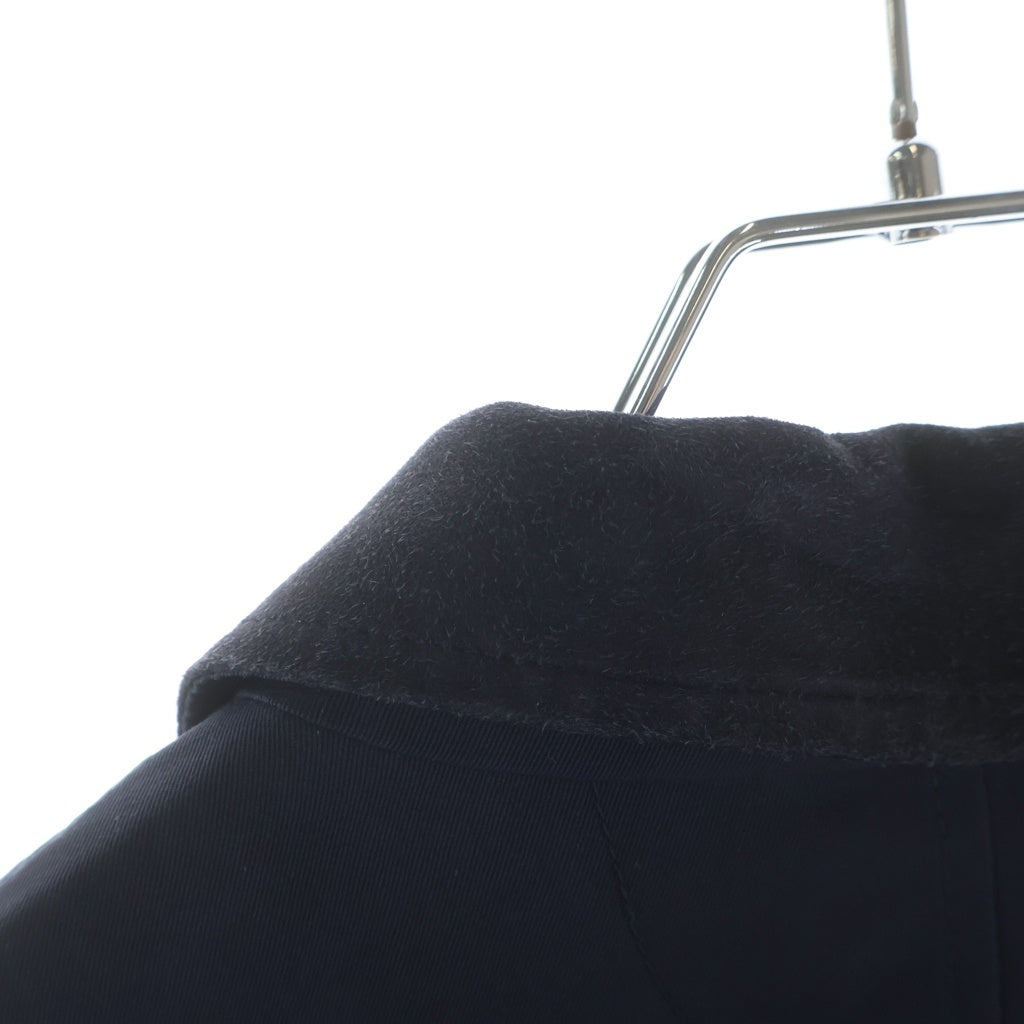 Kiton(キートン) Jacket 切り替え スエード ジャケット ネイビー