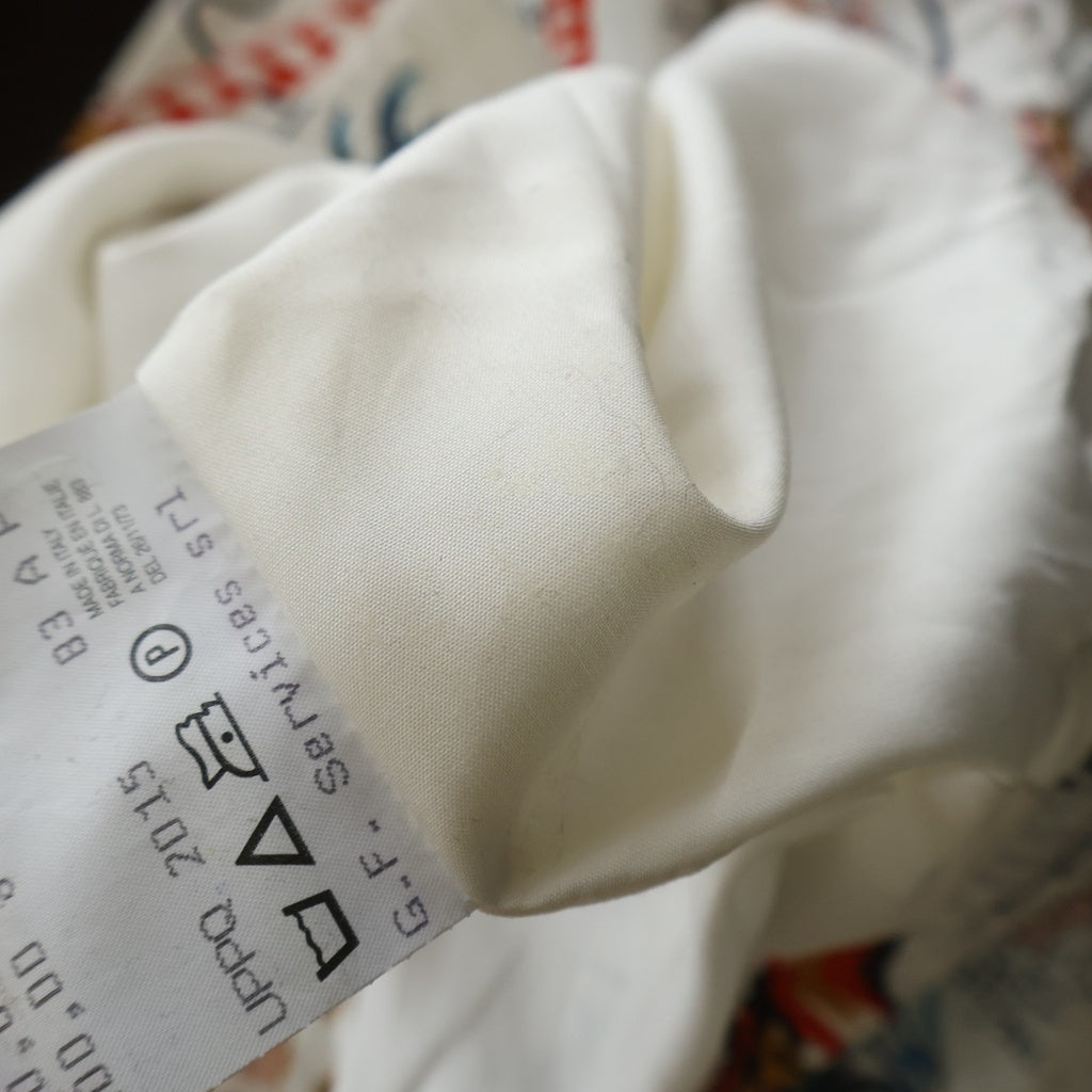 Alexander McQueen(アレキサンダーマックイーン) 16SS Zip Up Jacket グラフィックプリント ジップアップ ジャケット 総柄 マルチカラー