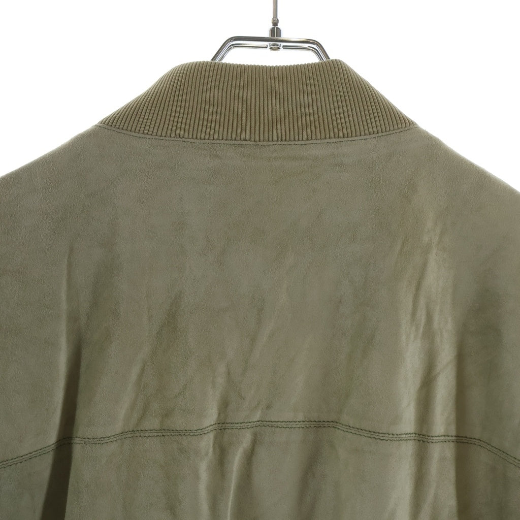 Brioni(ブリオーニ) Zip Up Jacket スエード ジップアップ ジャケット カーキ