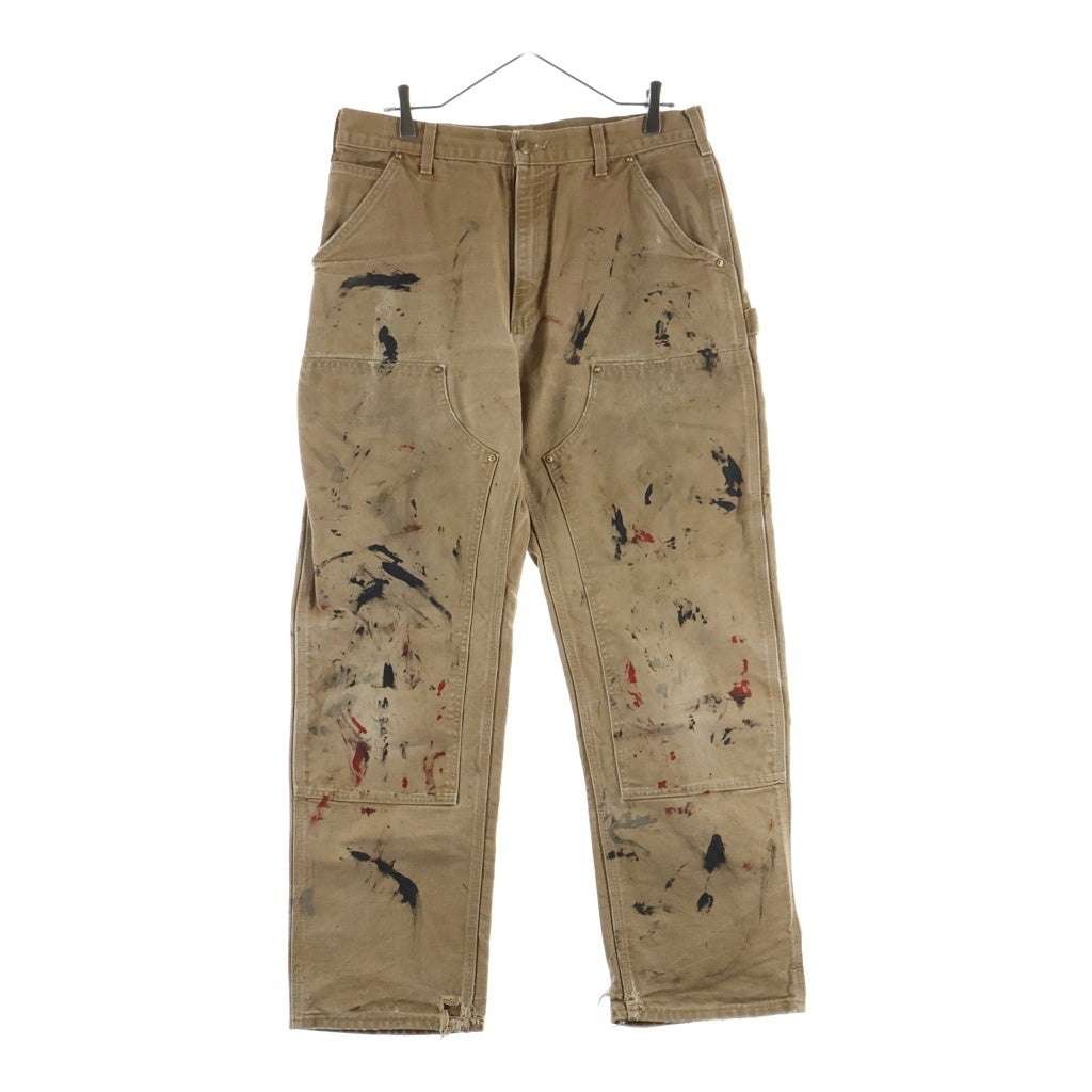 CARHARTT(カーハート) 90-00s Original Fit Double Knee Pant ダックペインター ダブルニー デニム パンツ ブラウン