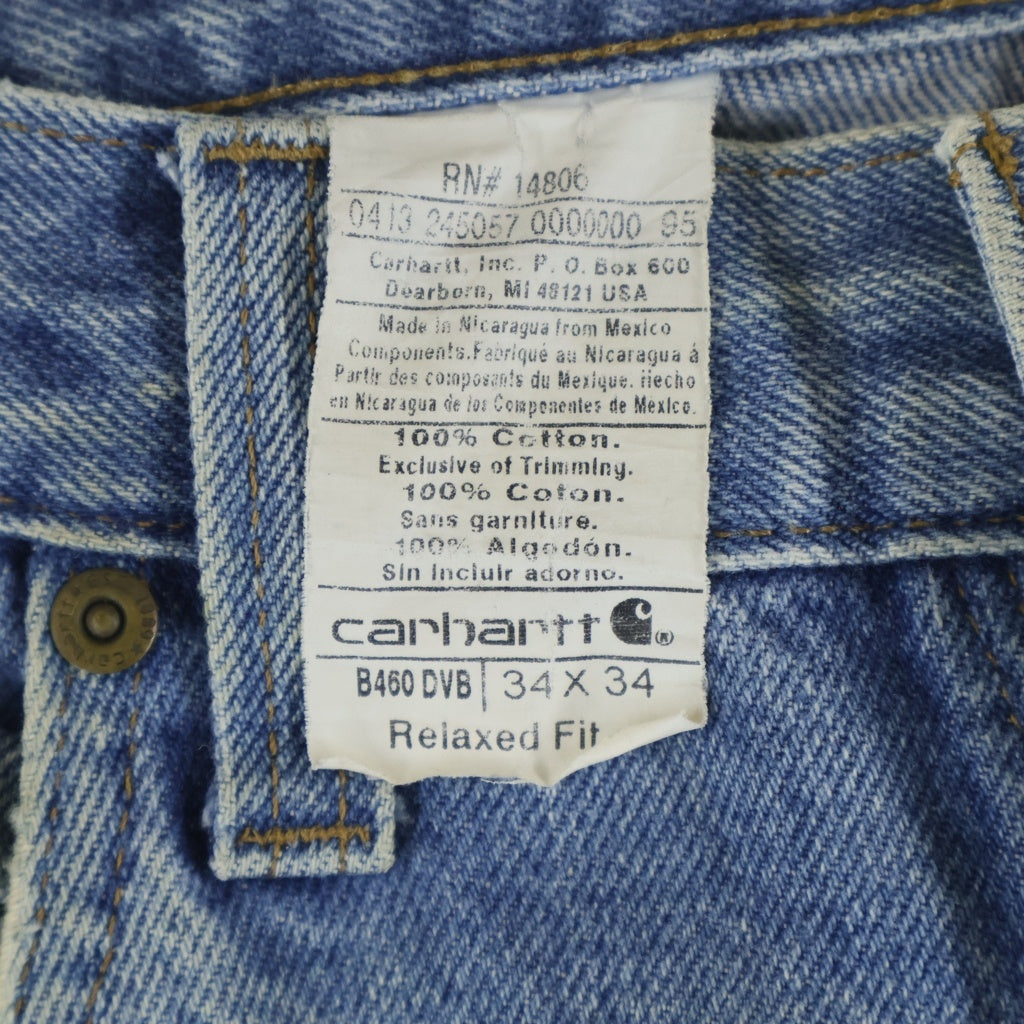 CARHARTT(カーハート) 90-00s Relaxed Fit Pant ダック デニム パンツ インディゴ