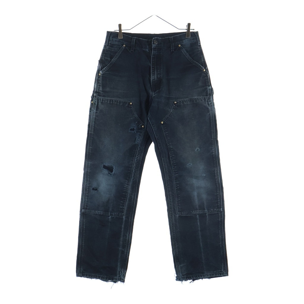 CARHARTT(カーハート) 90-00s Loose Original Double Knee Pant ダックペインター ダブルニー デニム パンツ ブラック
