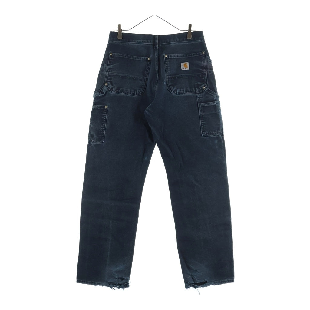 CARHARTT(カーハート) 90-00s Loose Original Double Knee Pant ダックペインター ダブルニー デニム パンツ ブラック