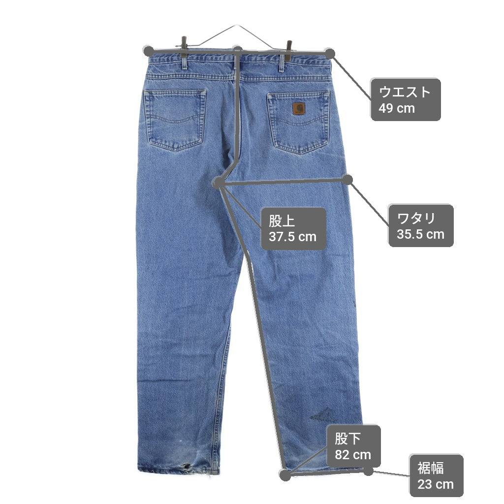 CARHARTT カーハート 90-00s Relaxed Fit Pant ダック デニム パンツ インディゴ CARHARTT(カーハート) 90-00s Relaxed Fit Pant ダック デニム パンツ