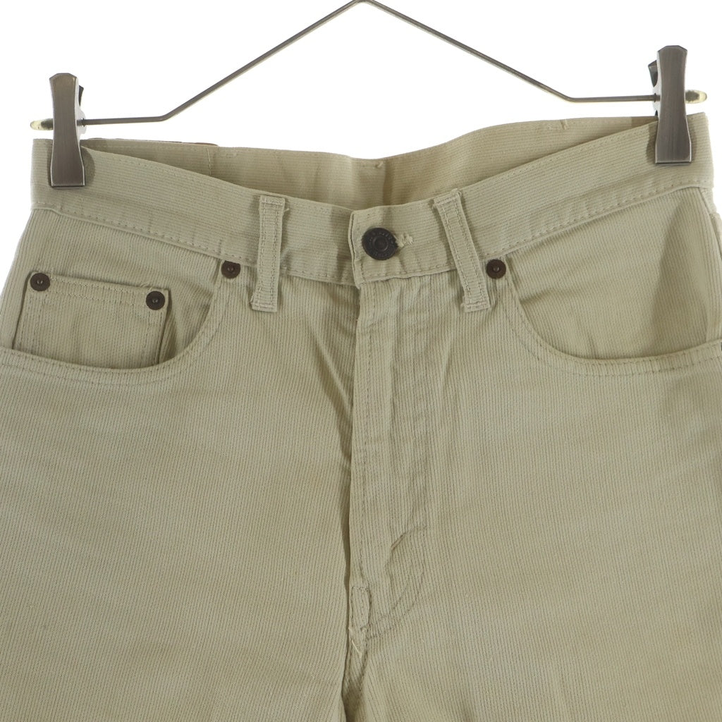 Levi's(リーバイス) 60s 911B PIQUE PANTS ピケパンツ BIG-E コーデュロイパンツ ジップフライ ビッグイー 42TALON ボタン裏刻印E