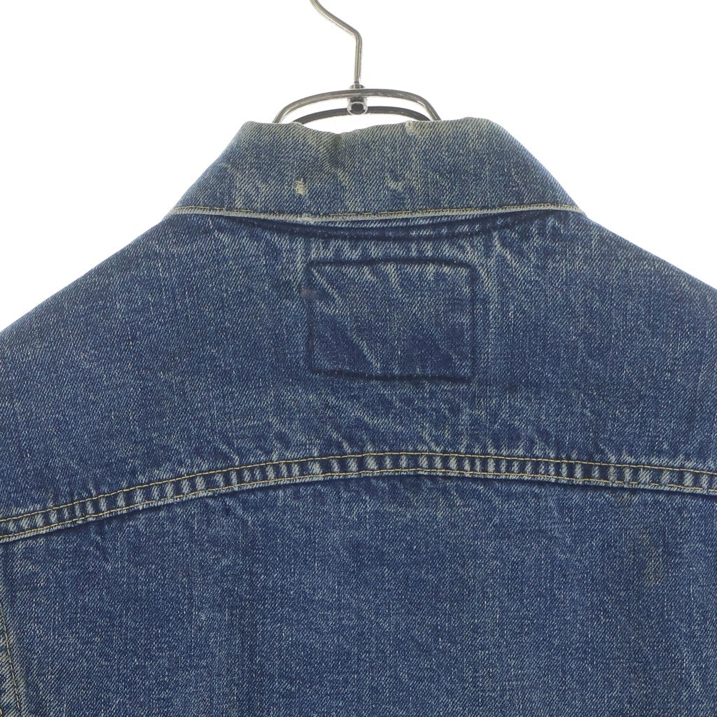 Levi's(リーバイス) 60s VINTAGE 559XX 3rd BIGE ヴィンテージ 最初期 ボタン裏刻印17 両面タブ 均等V ブランケット付き トラッカーデニムジャケット インディゴ