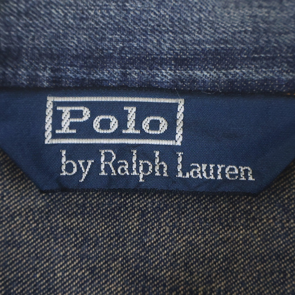 POLO RALPH LAUREN(ポロラルフローレン) 90s VINTAGE 2nd Denim Jacket ヴィンテージ デニムジャケット インディゴ