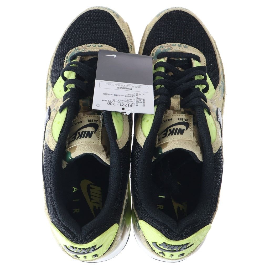 NIKE(ナイキ) Air Max 90 PRM エアマックス プレミアム ローカット スニーカー シューズ イエロー US9/27cm IF1721-700