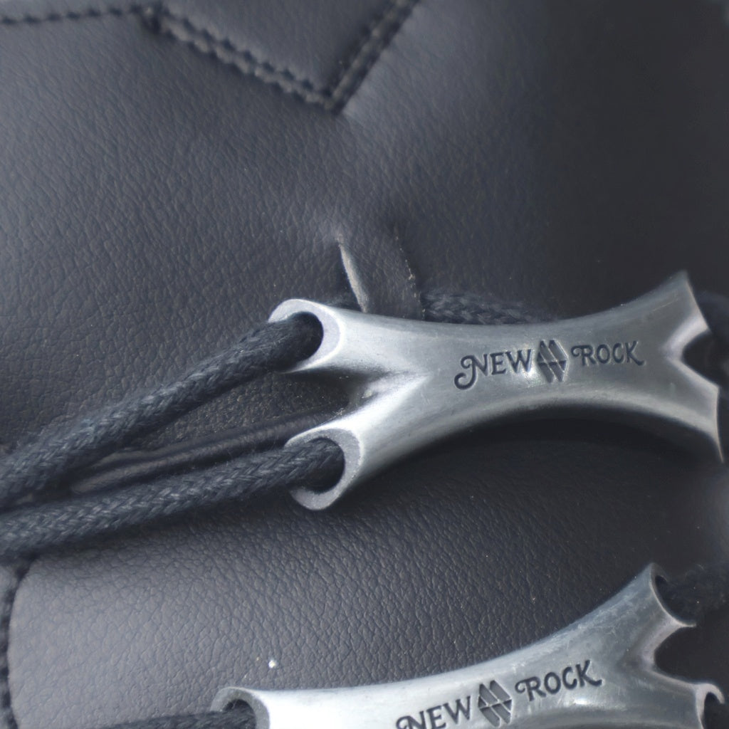NEW ROCK(ニューロック) Platform Sneaker プラットフォーム スニーカー ブーツ 厚底 ブラック
