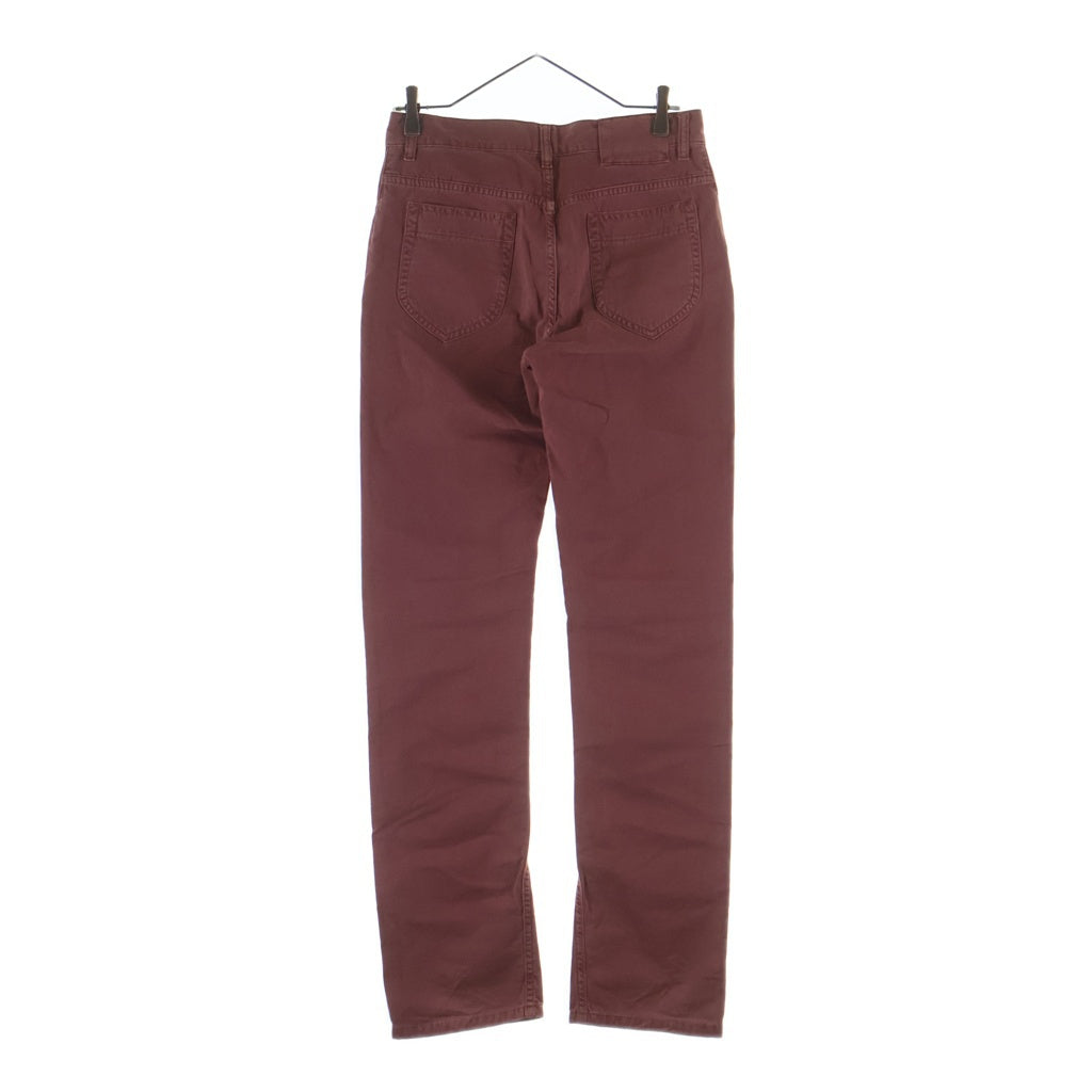 Maison Margiela(メゾンマルジェラ) 10 Straight Long Pants ストレート ロング パンツ コットン 後染め ピンク