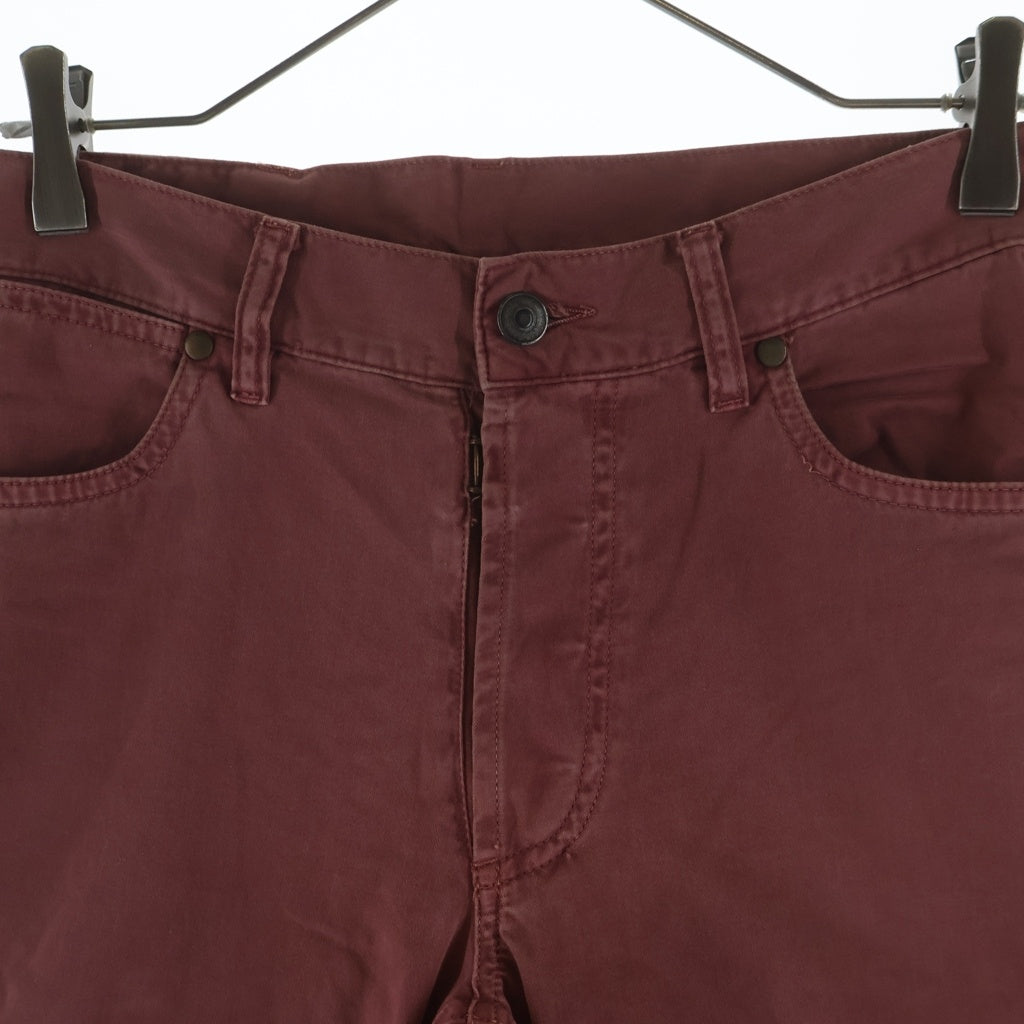 Maison Margiela(メゾンマルジェラ) 10 Straight Long Pants ストレート ロング パンツ コットン 後染め ピンク