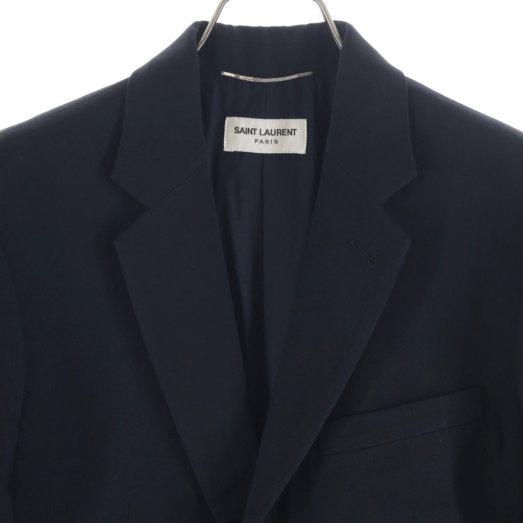 SAINT LAURENT PARIS(サンローランパリ) ノッチドラペル 2B テーラードジャケット ブラック 510214 Y404W