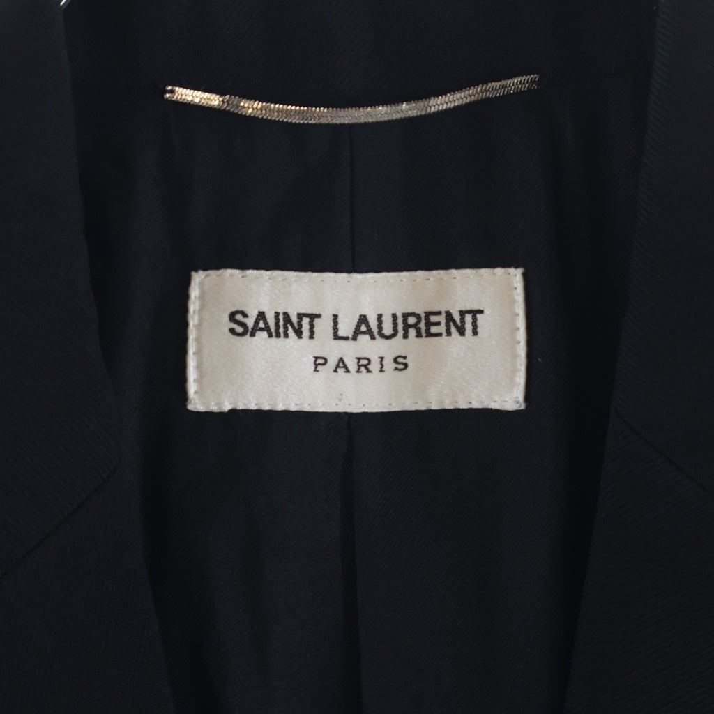SAINT LAURENT PARIS(サンローランパリ) ノッチドラペル 2B テーラードジャケット ブラック 510214 Y404W