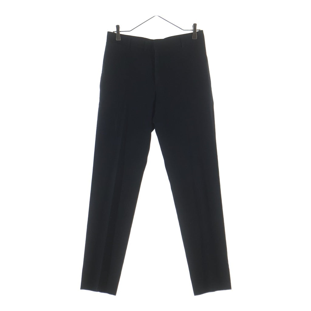 SAINT LAURENT PARIS(サンローランパリ) 18AW ウールサージ スラックスパンツ ブラック 509486 Y404W