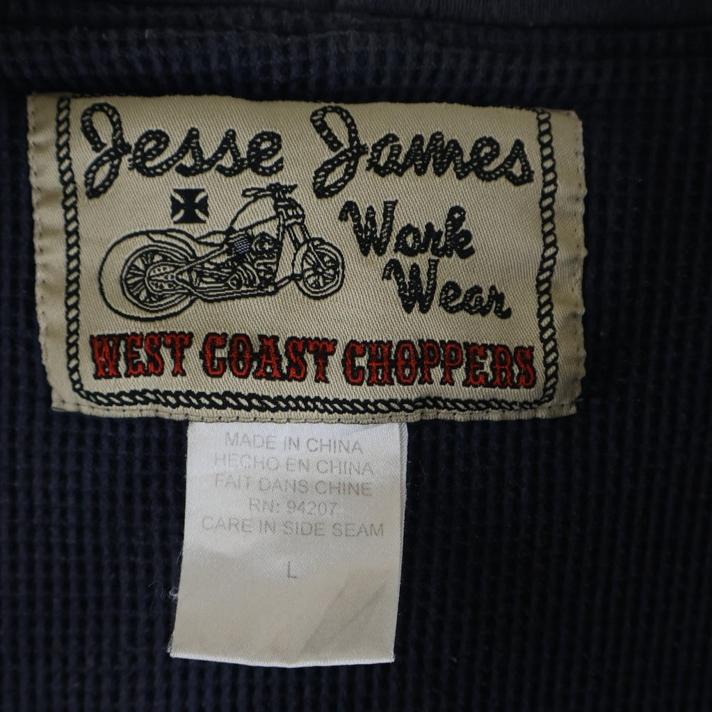 VINTAGE(ヴィンテージ) 90s WEST COAST CHOPPERS THEMAL ZIPUP HOODIE