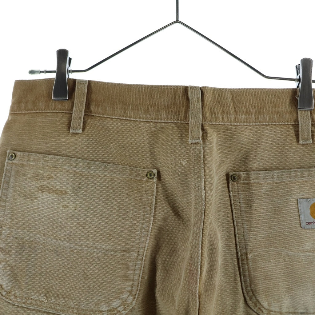 CARHARTT(カーハート) DOUBLE KNEE CARPENTER DUCK PANTS B136 BRN ダブルニー カーペンター ダックパンツ ブラウン