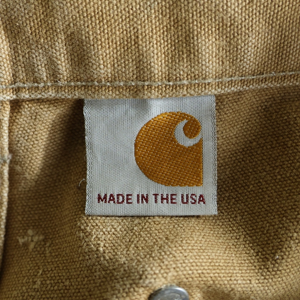CARHARTT(カーハート) DOUBLE KNEE CARPENTER DUCK PANTS B136 BRN ダブルニー カーペンター ダックパンツ ブラウン