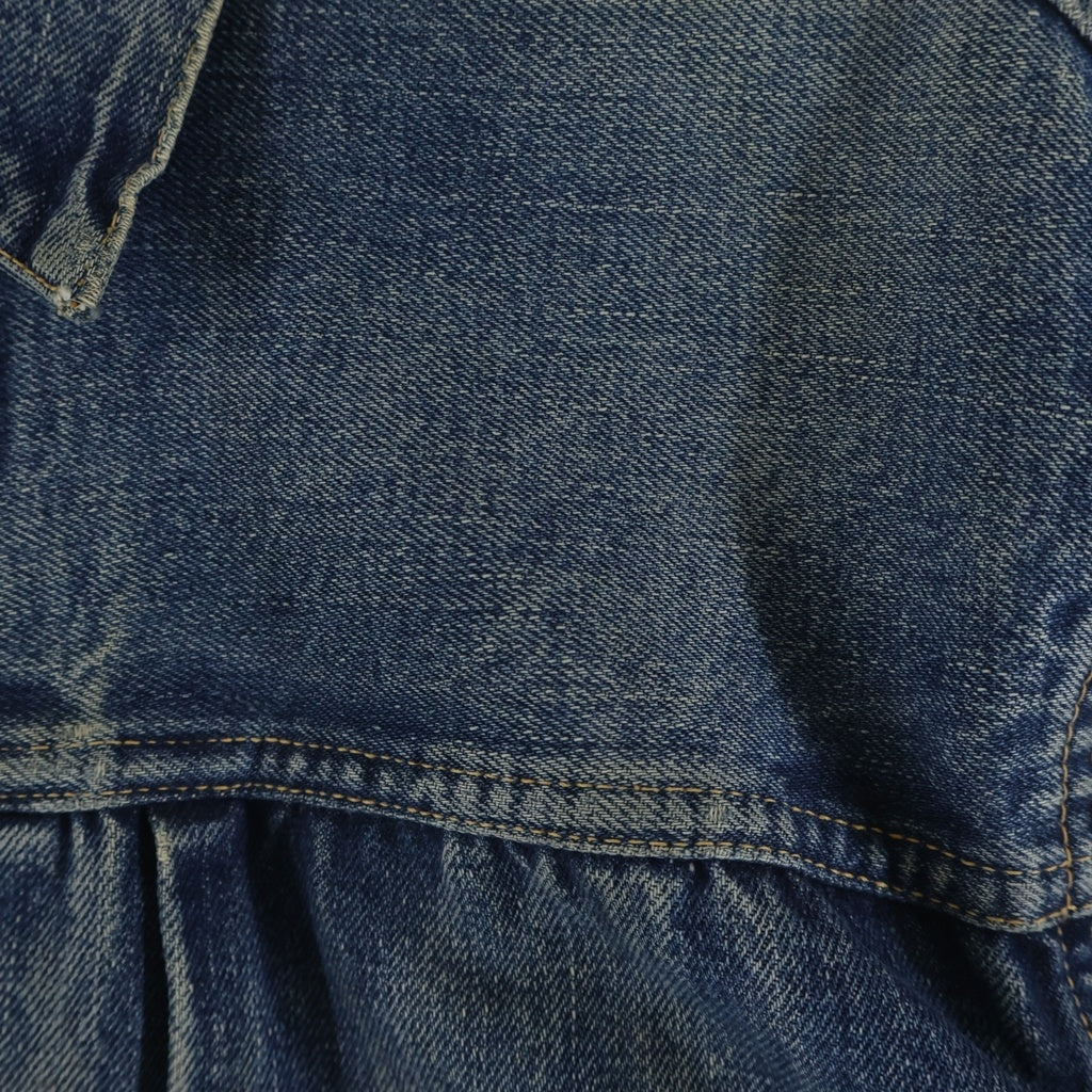 Levi's(リーバイス) 50s VINTAGE 507XX 2ed デニムジャケット ハギ付き セカンド 前期 ボタン裏刻印17 両面タブ ビッグイー インディゴ
