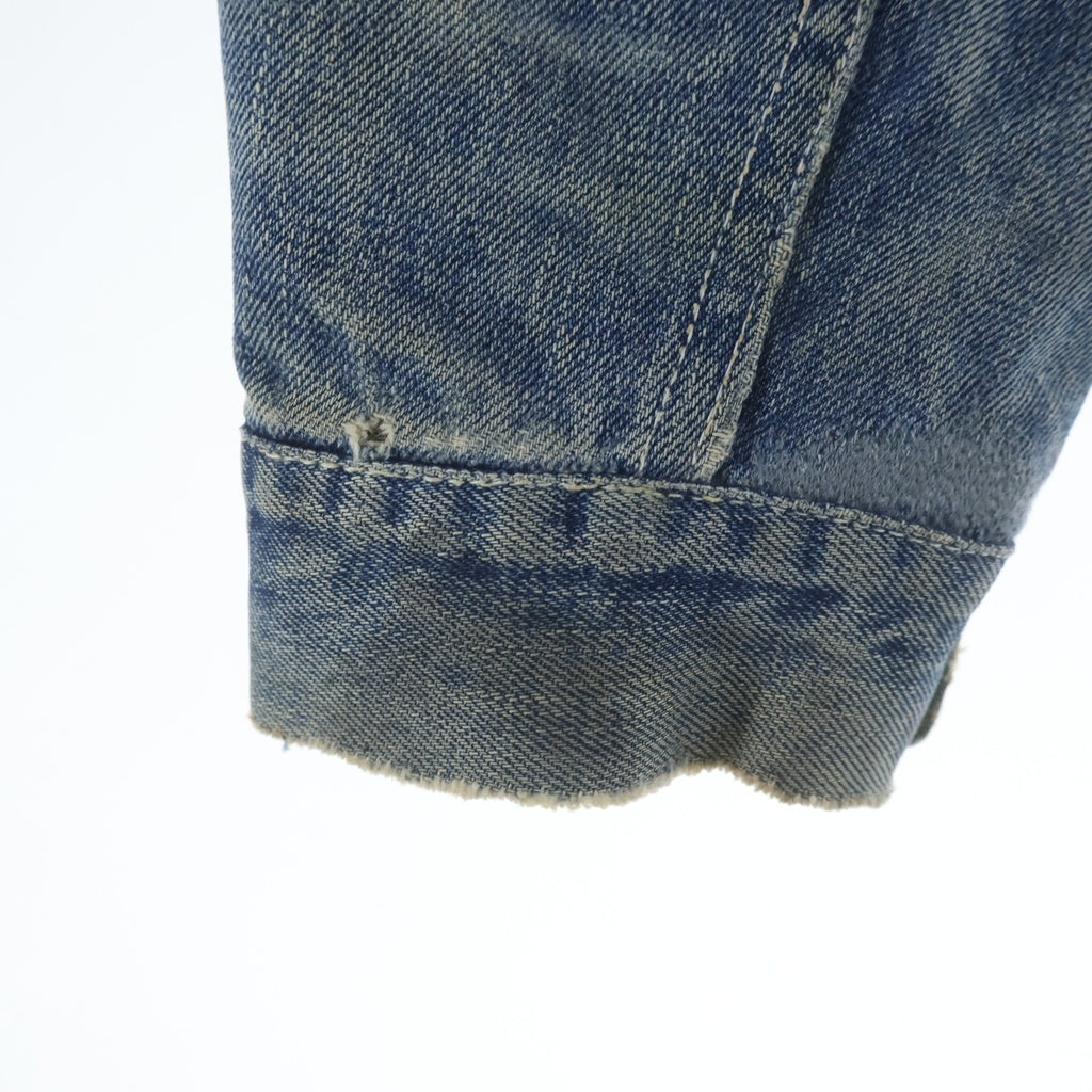 Levi's(リーバイス) 50s VINTAGE 507XX 2ed デニムジャケット ハギ付き セカンド 前期 ボタン裏刻印17 両面タブ ビッグイー インディゴ