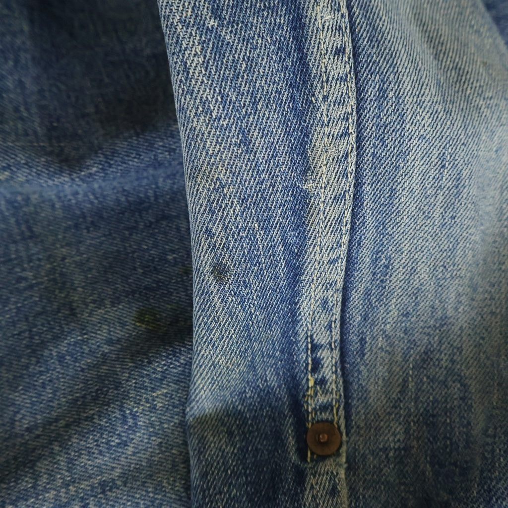 Levi's(リーバイス) 50s VINTAGE 507XX 2ed デニムジャケット ハギ付き セカンド 前期 ボタン裏刻印17 両面タブ ビッグイー インディゴ
