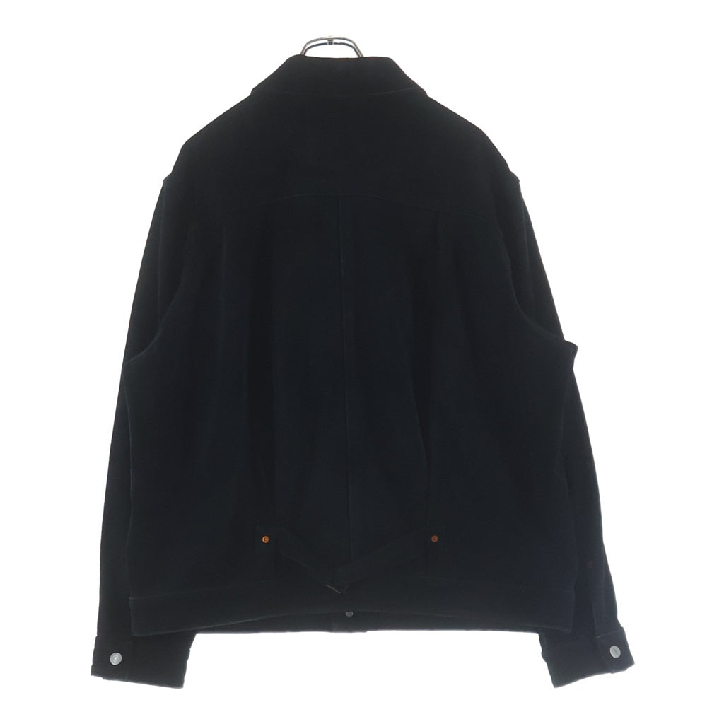 Levi's premium(リーバイスプレミアム) 26SS 1st MODEL TYPE1 スエード ジャケット ファースト型 JOURNAL STANDARD別注 ボタン裏刻印4674 ブラック PC9-005ZB-0000