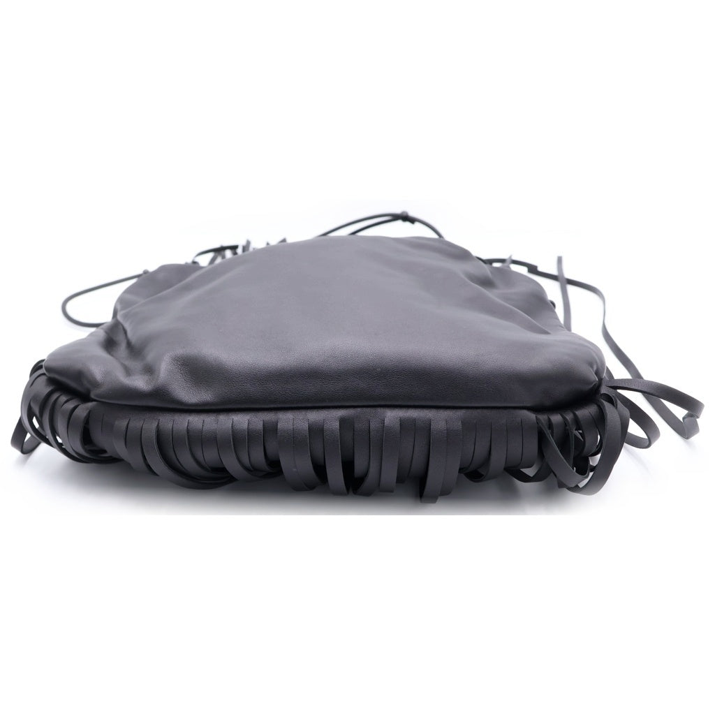BOTTEGA VENETA(ボッテガヴェネタ) ザフリンジ ショルダー レザーバッグ ブラック 630363
