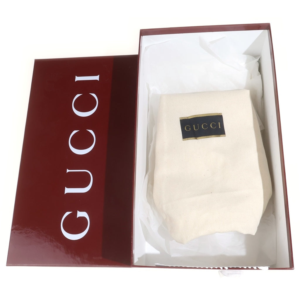 GUCCI(グッチ) ホースビット スエードレザー ローカットスニーカー ブラック