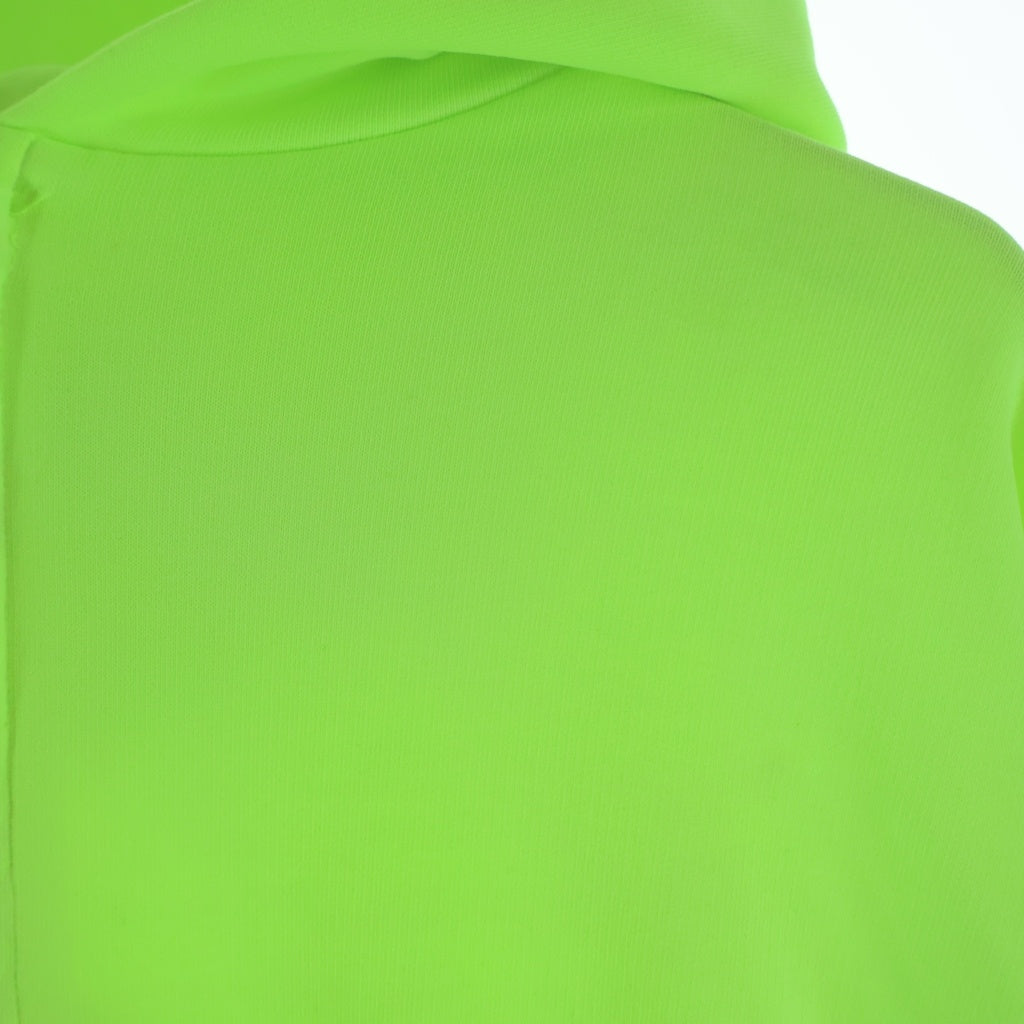 BALENCIAGA(バレンシアガ) Back Flip Round Zip-Up Hoodie 767840 TPVG1 バックロゴ ジップアップパーカー フーディー イエロー